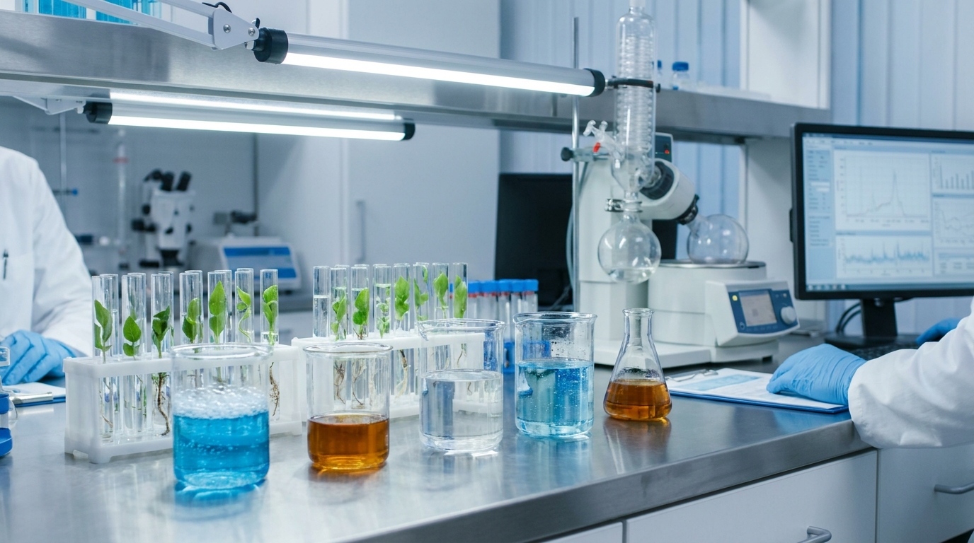 In-house analytical laboratory
