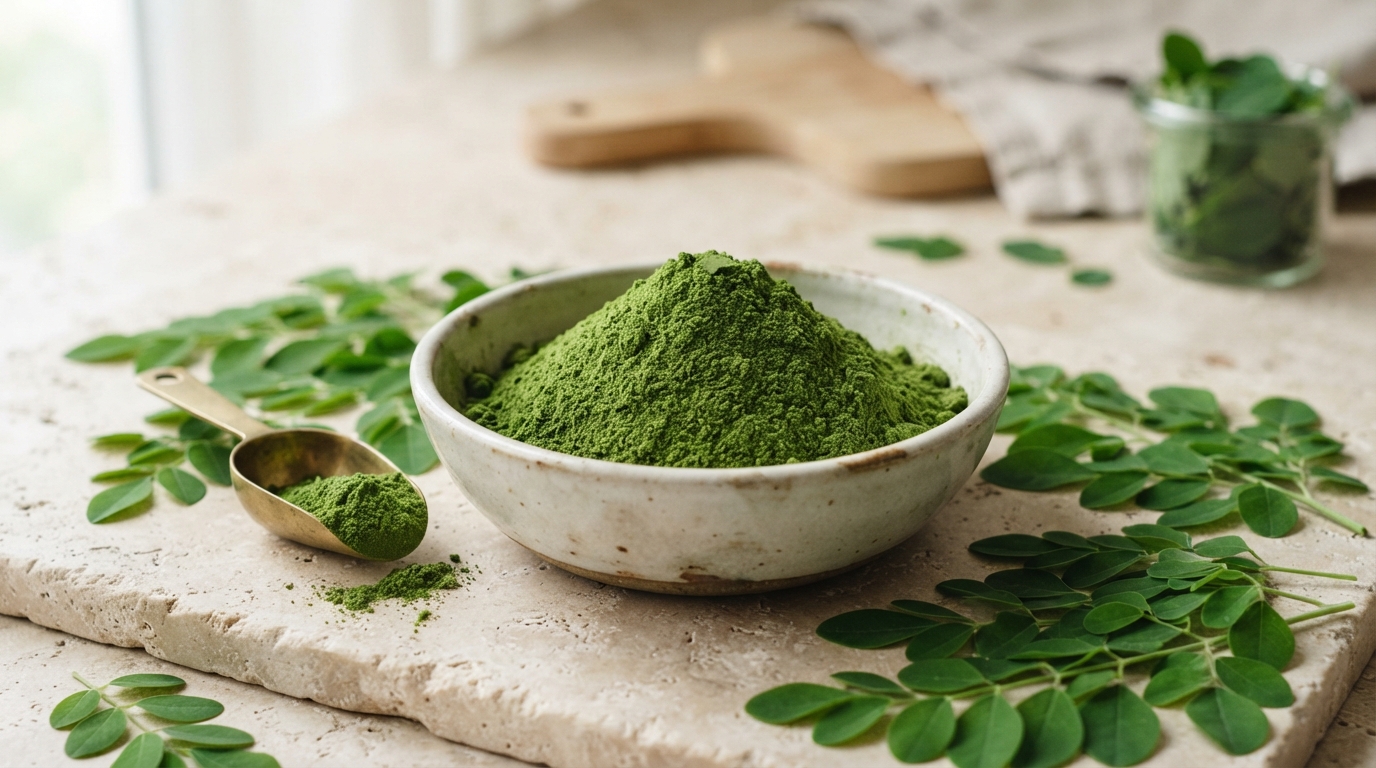 Moringa leaf powder