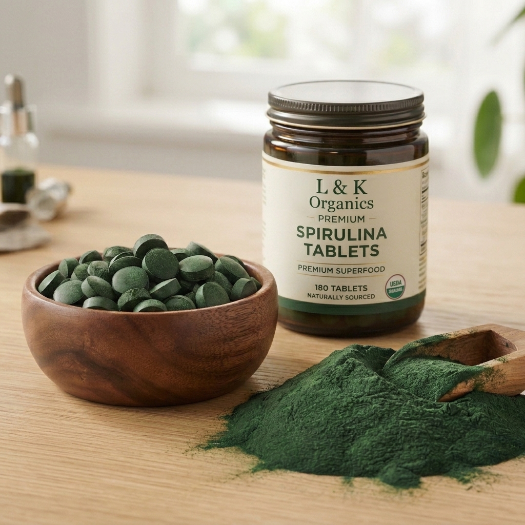 Spirulina tablets